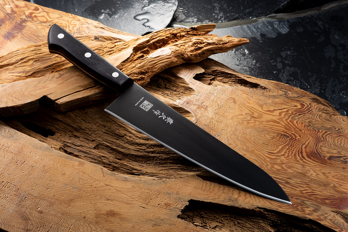 MAC Black Fluorine Coated Paring Knife - Globalkitchen Japan